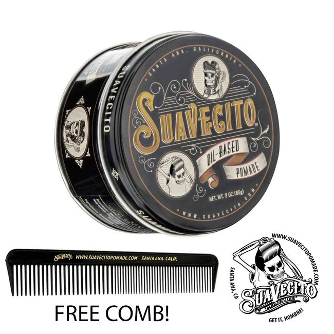 Suavecito Oil Based Pomade 3 oz. Tin Can