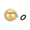 PATIKIL Camera Shutter Button, 10mm Ball Shape Shutter Release Button Pure Copper Camera Buttons for Fujifilm XT5 XT30 XT20 XT4 XE2 XE4, Yellow