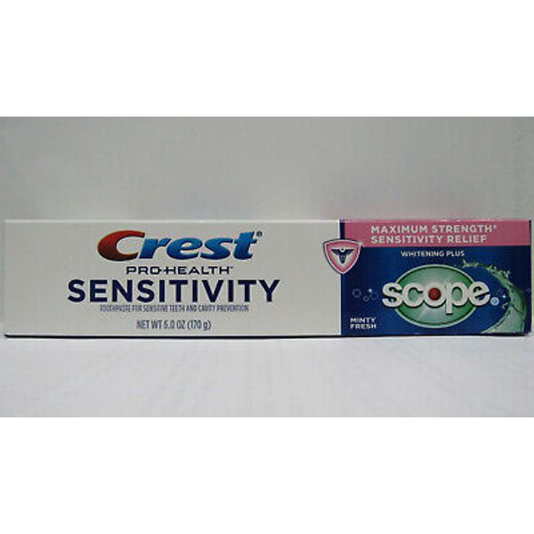 Crest Pro-Health Sensitivity Whitening+ Toothpaste 6OZ***BUY MORE & SAVE MORE***