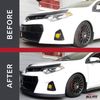 All-Fit Universal 1.5" Both Side Skirts Side Splitter Kit - (Pink)