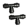 John Guest 12mm Push fit Equal tee **2 Pack**