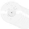 GTAGKOMMEN Libre 2 Adhesive Patch [55] Waterproof Precut Libre Fixed Adhesive Patch Waterproof Libre Sensor Patch Protective Seal Fixed Patch Waterproof Seal