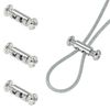 30 PCS Wire Rope Clips,2mm Wire Lock Accessories