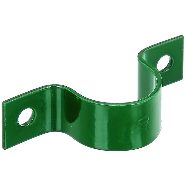 Pipe Clamp Plastic-Coated Green fr Posten 38 mm