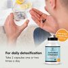 Charcoal House Activated Charcoal Capsules for Adults | Natural, Vegan, Non-GMO & Gluten Free | USP Charcoal Pills for Stomach Cleanse, Healthy Digestion, Gas & Nausea | USP Medical Grade | 125 ct.