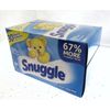 Snuggle Blue Sparkle Fabric Softener Dryer Sheets Fresh Release Snuggles 200ct
