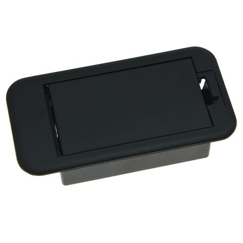 KAISH 9V Battery Cover Battery Box Case Compartment for Active Guitar Bass
