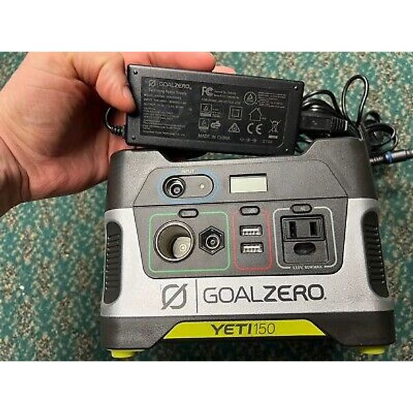 Goal Zero Yeti 150 Portable Power Station Solar Generator Free Shipping!