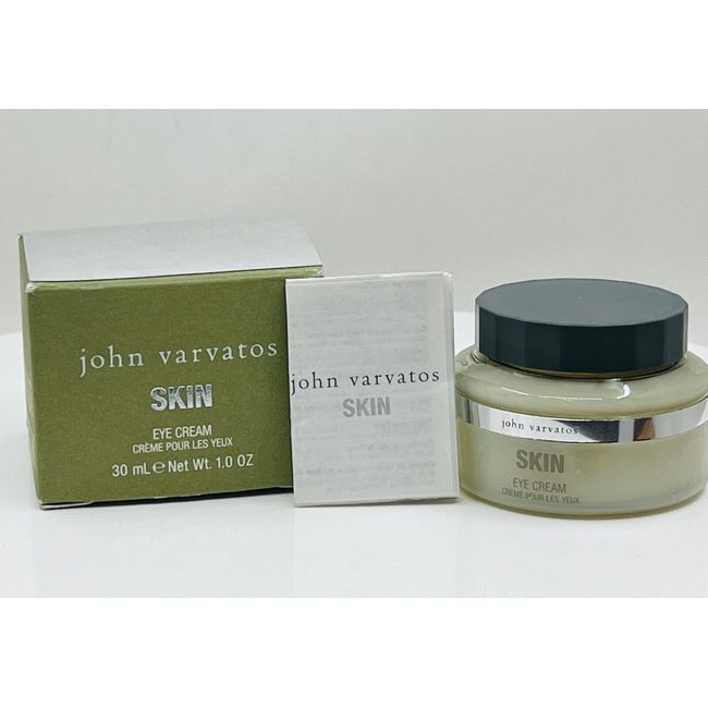 John Varvatos ~ Skin ~ Eye Cream -1oz (NIB)