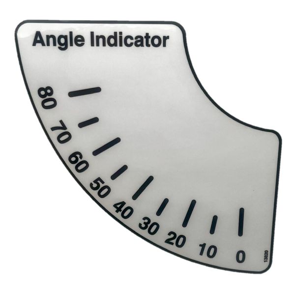 Stellar 13820, Decal Angle Indicator CS