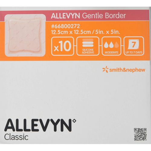 Allevyn Gentle foam border dressing (Pack of 10)