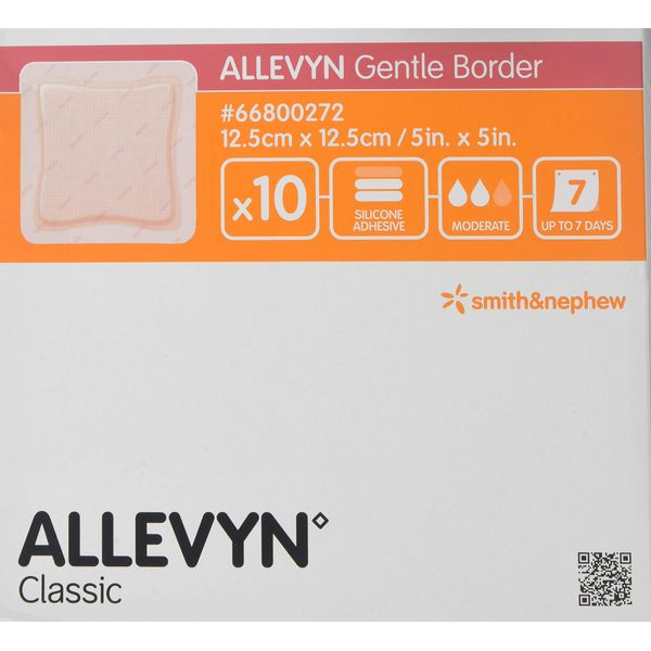 Allevyn Gentle foam border dressing (Pack of 10)