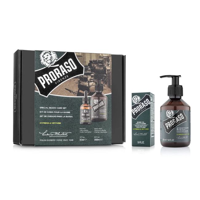 Proraso Duo Sakal Seti/Bakım yağı + Şampuan - CV