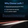 Lasfit 9006 LED Headlights Bulbs Low Beam 6000K White Bright Replace Halogen 2x