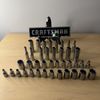 CRAFTSMAN  40pc Short 1/4 SAE & METRIC 6pt ratchet wrench socket set