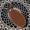 Amulet Amulet ★ Nazar Bonjou ★ Leather Key Ring 【Brown】