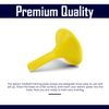 Slalom pole base 1.25"(30mm) - Yellow