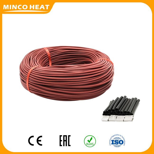 High Quanlity 12K 33ohm/m Fluoroplastic Carbon Fiber Heating Cable