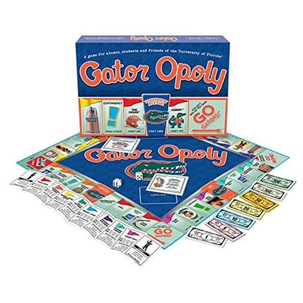 Late for the Sky University of Florida Gatoropoly Blue, Orange