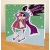 Christmas Card Scottish Piper, Season's Greetings