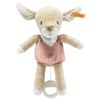 Steiff 242441 GOTS Raja Deer Music Box, Beige/Pink