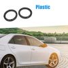 A ABSOPRO Stereo Speaker Spacer Mount Adapter Ring Bracket Black (Set of 2)