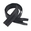 YaHoGa 2 Pack 53 cm Plastic Zip 5 mm Separable Zip for Jackets, Black, 21 Inch
