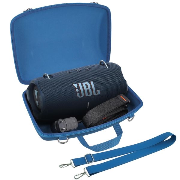Khanka Hard Travel Case Replacement for Xtreme 4 Portable Bluetooth Speaker,Case Only (Blue)