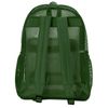 NiceAndGreat Heavy Duty Classic Student Mesh Backpack | Padded Straps | Green