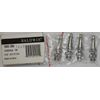 Baldwin Brass Steeple Tip Hinge Finials Polished Chrome Finish 1093-260 SET FOUR