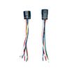 6" ASSEMBLED WATERPROOF 6 PIN ELECTRICAL 1.8MM AWG WIRE CONNECTOR PLUG