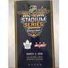 2018 STADIUM SERIES GAME PROGRAM NHL TORONTO MAPLE LEAFS VS. WASHINGTON CAPITALS