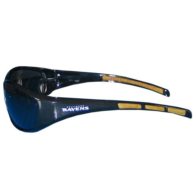 Siskiyou Sports Baltimore Ravens Wrap Sunglasses