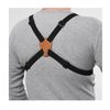 Bulldog Cases Black Adjustable/Stretching Binocular Harness with Leather Back