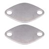 Qiilu EGR Valve Blanking Block Plate Kit