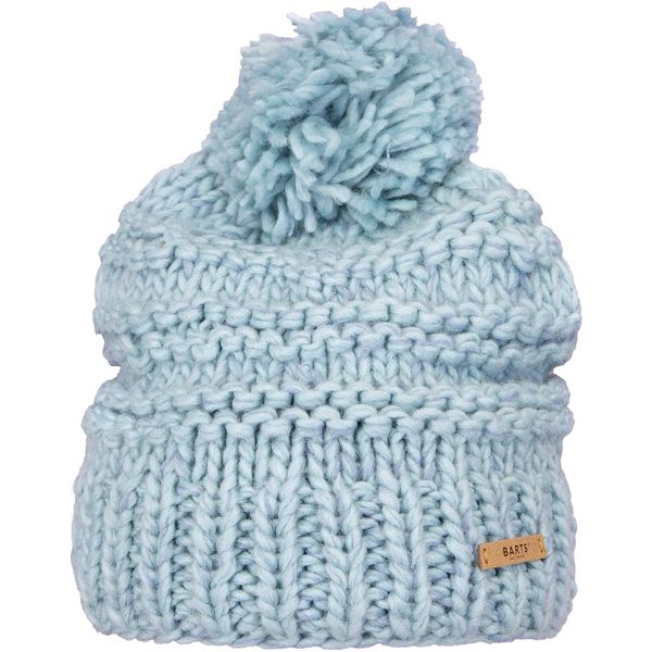 Barts Jasmin Bommelmütze Beanie Wintermütze (DE/NL/SE/PL, Alphanumerisch, Einheitsgröße, Ice)