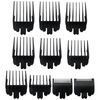 2025 Professional 10-Pack Black Hair Clipper Guards Guide Combs for Multi-Purpose79607/ Pilot/Pro Basic/ ProSeries79775/79060