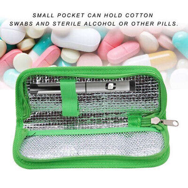 Portable Insulin Cooler Bag Diabetic Patient Organizer Travel Insula Cus