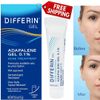 Differin Acne Treatment Gel for Face, 15G