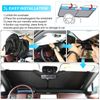 Foldable Auto Car Windshield Sun Shade Shield Cover For Range Rover Sport 23-24