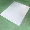 Cleartex Polypropylene Rectangular Foldable Chair Mat for Carpets - 46" x 57"