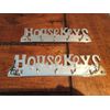 Chattels Shiny Nickel Plated Solid Brass House Keys Key Hook 5 Hooks Wall Mounted Holder Rack Including fixings