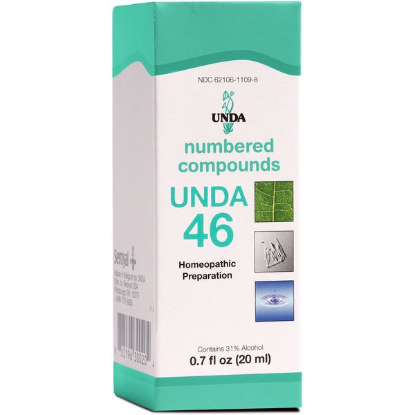 UNDA 46 Numbered Compounds | Homeopathic Preparation | 0.7 fl. oz.