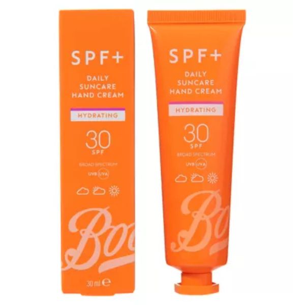Boots SPF+ Hydrating Hand Cream SPF30 30ml