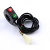 7/8"Motorcycle Handlebar Horn On/Off Switch Kill Switch Head light for  Bike 12V