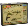 Zvezda 500787403-1:144 MIL-24 UP Russian Attack Helicopter
