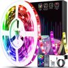 50 Ft LED Strip Lights, Music Sync Smart Light with App Remote Control, RGB
