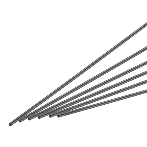 MECCANIXITY Carbon Fiber Rod, 2mm x 150mm for RC Plane DIY Tool Wing Tube Quadcopter Arm, Pack of 12