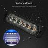 4 X 6 LED Emergency Strobe Lights Amber White Warning Flashing Beacon Light Bar