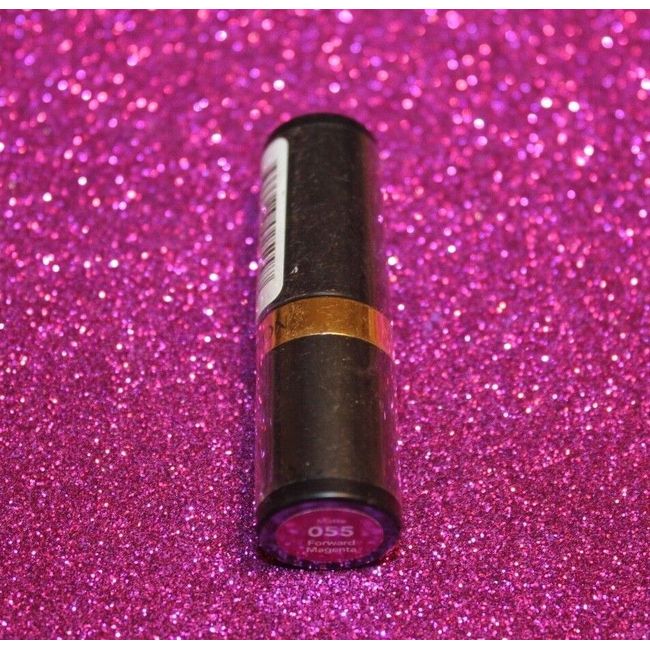 Revlon Super Lustrous Matte Lipstick #055 FORWARD MAGENTA SEALED/RARE + GIFT